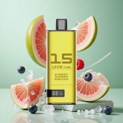 Lavie Cube 20000 Puffs Zilene Avene Pūšošā gumija 28ML 600mAh