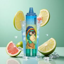 RandM Fumot Tornado 15000 Iebiešanas Zilā Aveņu Limonāde 25ml 850mAh