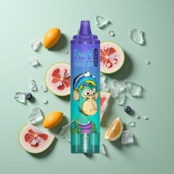 RandM Fumot Tornado 15000 Puffs Mellenes Ledū 25ml Šķidrums un 850mAh Baterija