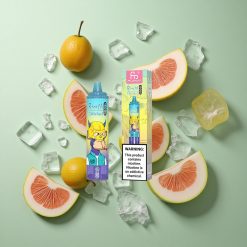 RandM Fumot Tornado 15000 Puffs Vīnogu Ledus 25ml Mesh Coil